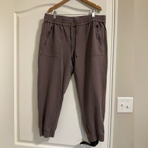 CALIA Women's Twill Trapunto Joggers Drawstring Size XL